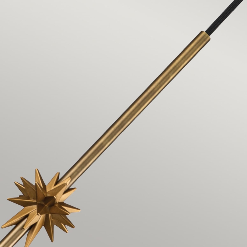 Elstead - Hängeleuchte ETOILE 1xE27/60W/230V d 13,3 cm golden