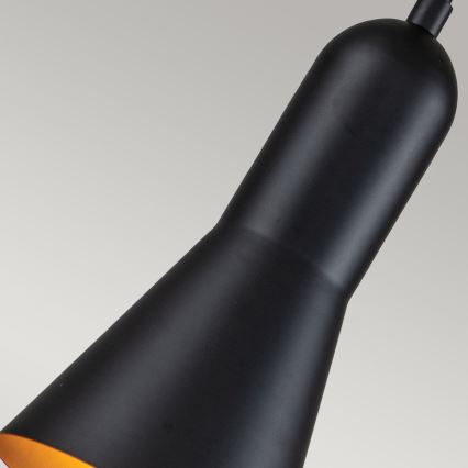 Elstead - Hängeleuchte ETOILE 1xE27/60W/230V d 13,3 cm schwarz