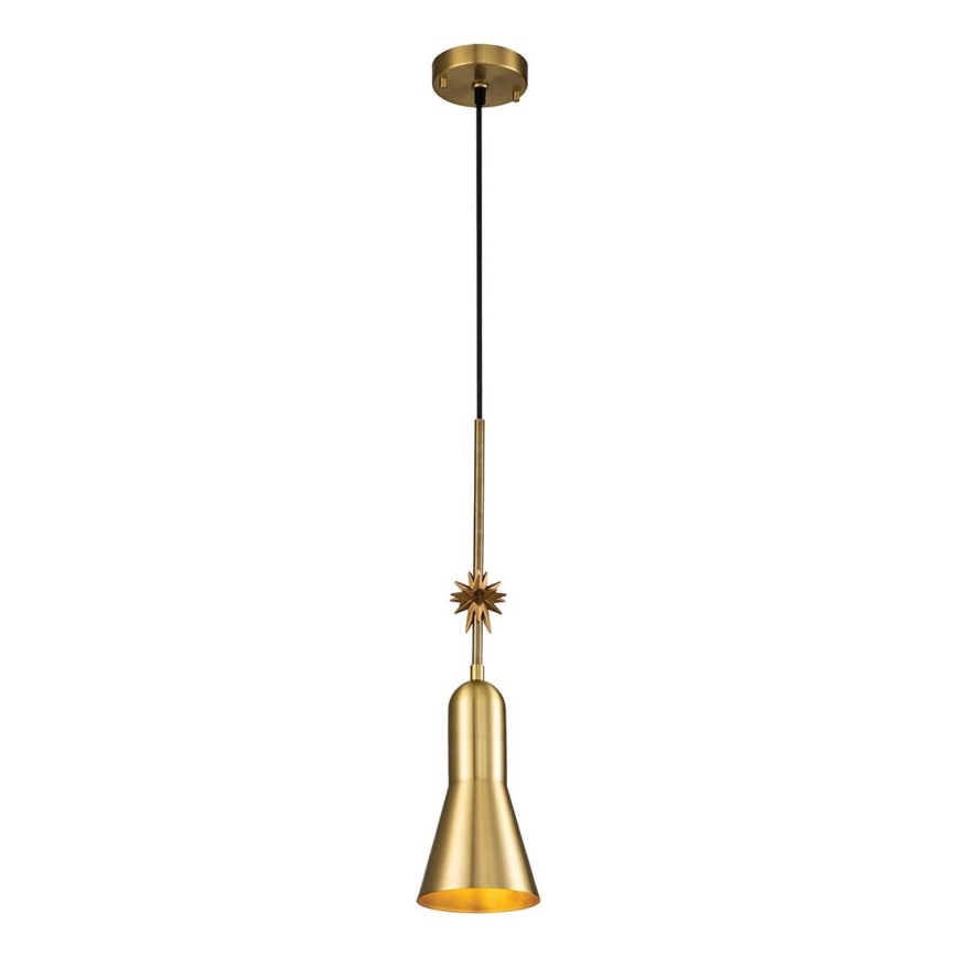 Elstead - Hängeleuchte ETOILE 1xE27/60W/230V d 13,3 cm golden