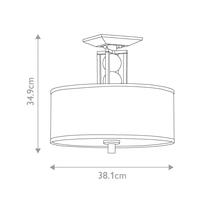 Elstead KL-CELESTIAL-SF - Aufsatzkronleuchter CELESTIAL 3xE27/100W/230V