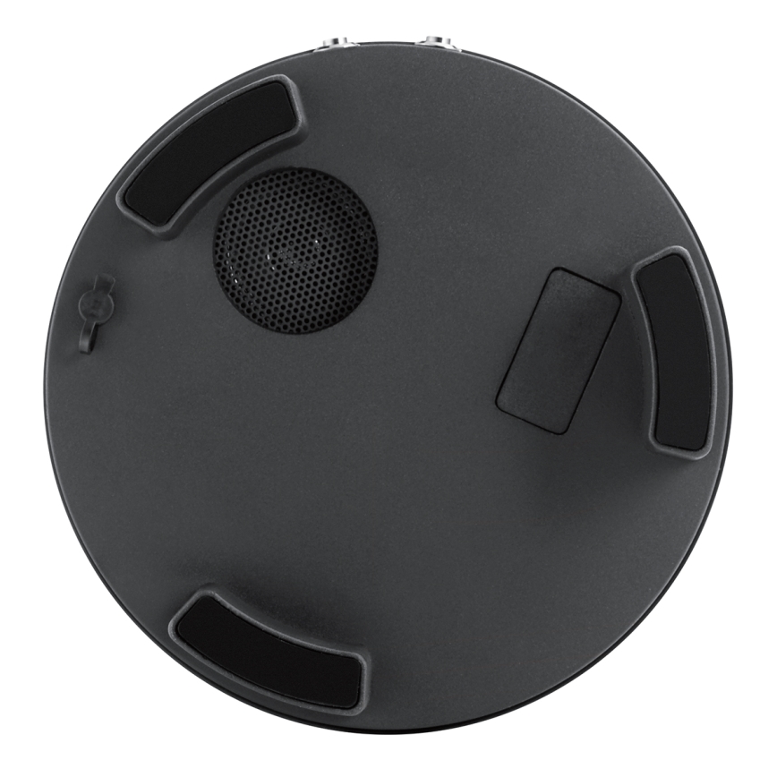 Elstead KL-LYNDON-BT-B-BK - LED-Außenleuchte mit Lautsprecher LYNDON LED/3W/230V IP44 300 mA