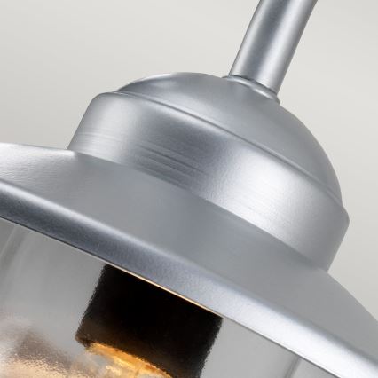 Elstead - Außenwandleuchte KLAMPENBORG 1xE27/60W/230V IP44 mattchrom