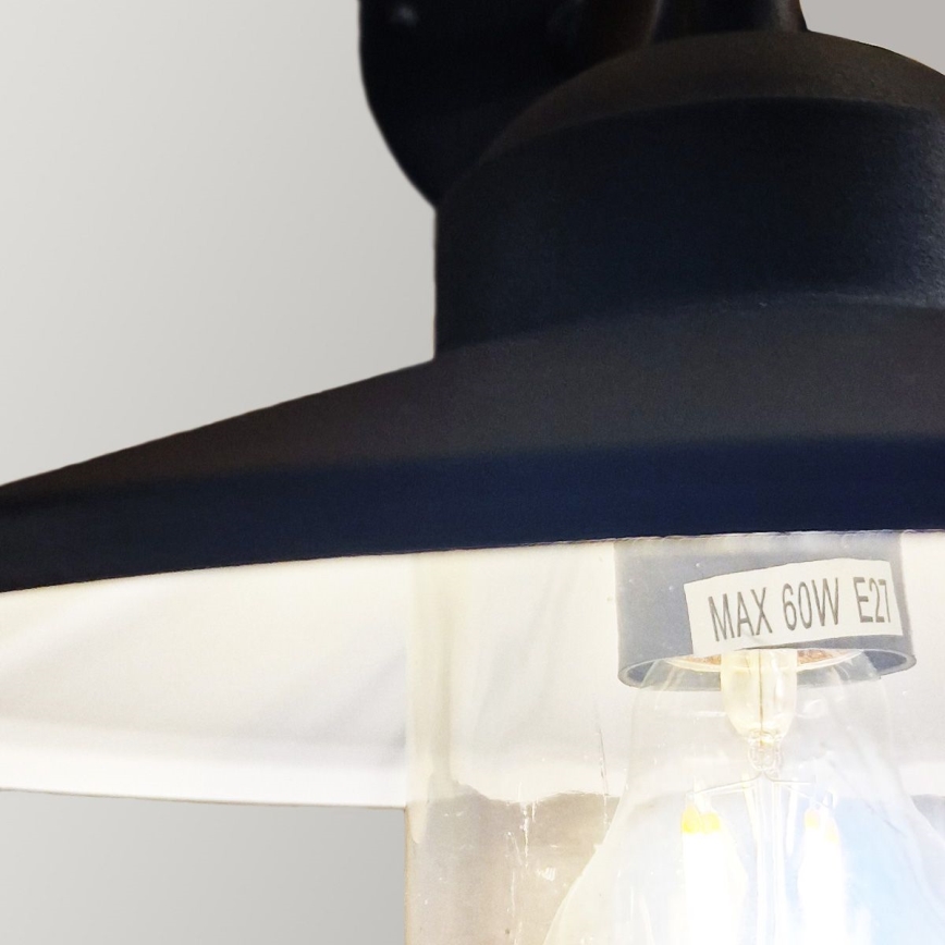 Elstead - Außenleuchte KLAMPENBORG 1xE27/60W/230V IP44 schwarz