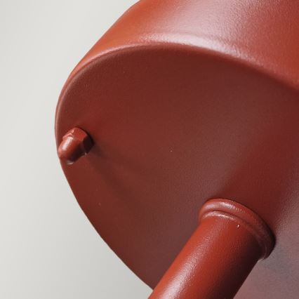 Elstead - Außenwandleuchte KLAMPENBORG 1xE27/60W/230V IP44 rot