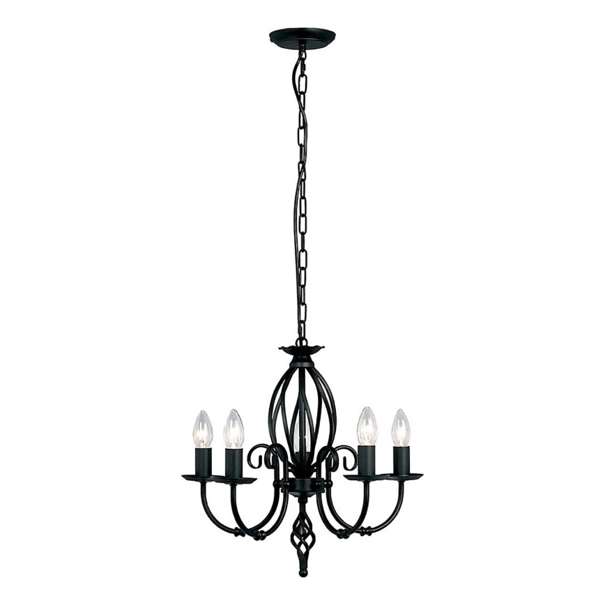 Elstead - Kronleuchter an Kette ARTISAN 5xE14/60W/230V