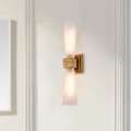Elstead - LED Badezimmer-Wandleuchte KRISTY 2xG9/4W/230V IP44 kupferfarben