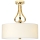Elstead - LED-Deckenleuchte für Badezimmer an Stange FALMOUTH 1xG9/3W/230V IP44 beige/golden