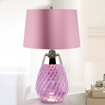 Elstead - LED-Tischleuchte LENA 1xE27/60W/230V + 1xGU10/7W 60,5 cm rosa