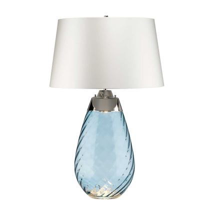 Elstead - LED-Tischleuchte LENA 1xE27/40W/230V + 1xGU10/7W 74 cm blau/weiß