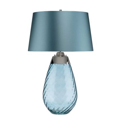Elstead - LED Tischlampe LENA 1xE27/40W/230V + 1xGU10/7W 74 cm blau