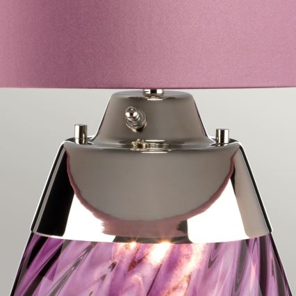 Elstead - LED-Tischleuchte LENA 1xE27/40W/230V + 1xGU10/7W 74 cm rosa