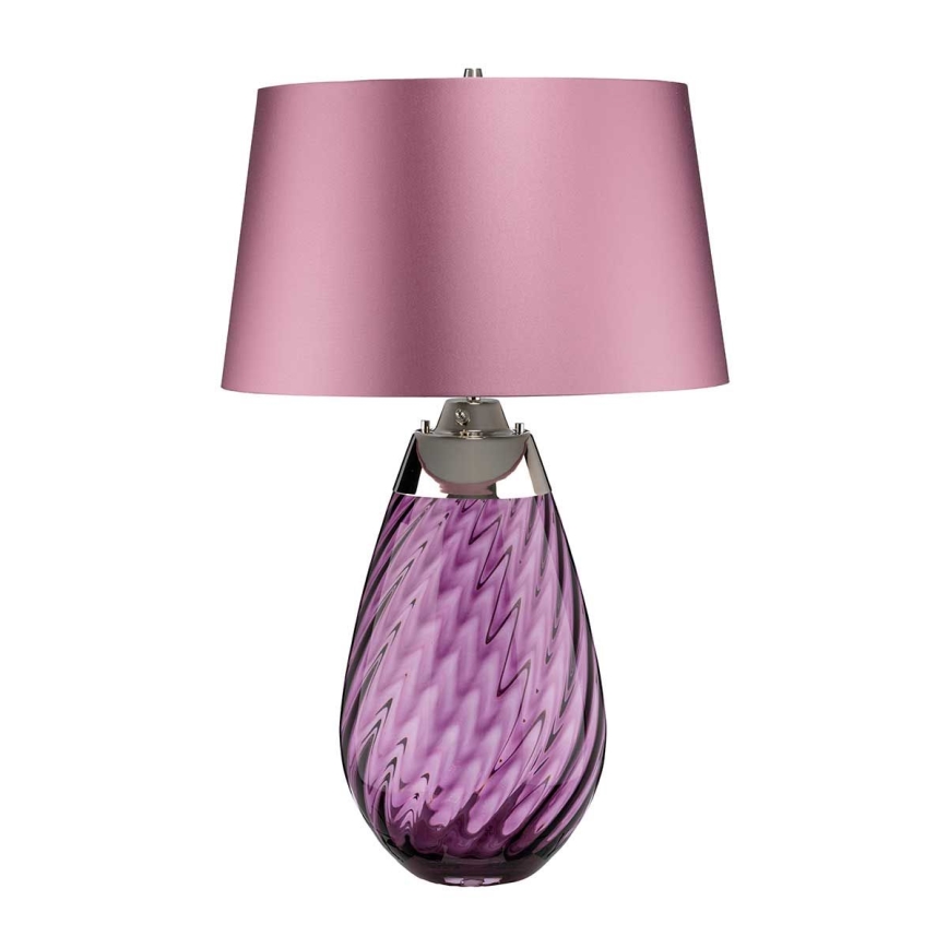Elstead - LED-Tischleuchte LENA 1xE27/40W/230V + 1xGU10/7W 74 cm rosa