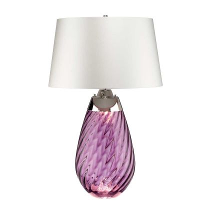 Elstead - LED-Tischleuchte LENA 1xE27/40W/230V + 1xGU10/7W 74 cm rosa/weiß