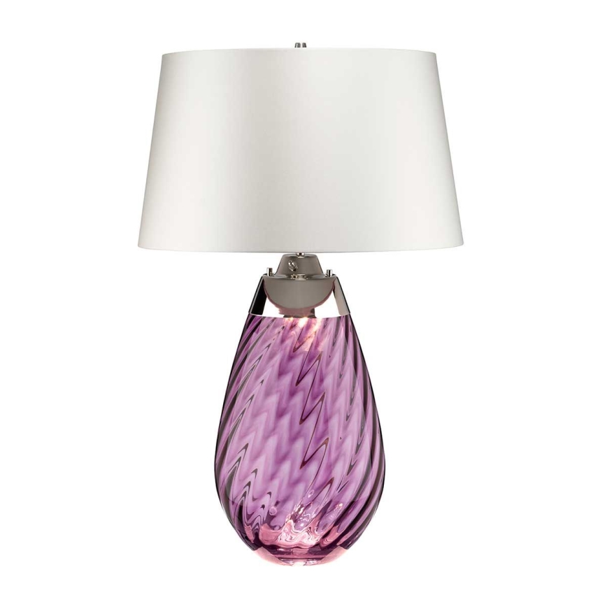 Elstead - LED-Tischleuchte LENA 1xE27/40W/230V + 1xGU10/7W 74 cm rosa/weiß