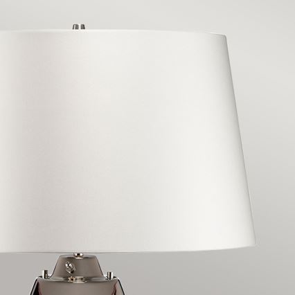 Elstead - LED-Tischleuchte LENA 1xE27/40W/230V + 1xGU10/7W 74 cm rosa/weiß