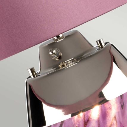 Elstead - LED-Tischleuchte LENA 1xE27/60W/230V + 1xGU10/7W 60,5 cm rosa