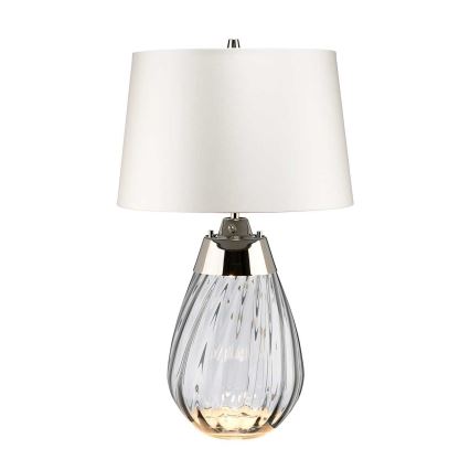 Elstead - LED-Tischleuchte LENA 1xE27/60W/230V + 1xGU10/7W 60,5 cm weiß