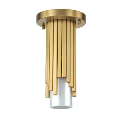 Elstead - Pendelleuchte an Stange MARVELE 1xE14/40W/230V goldfarben