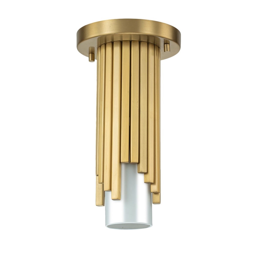 Elstead - Pendelleuchte an Stange MARVELE 1xE14/40W/230V goldfarben