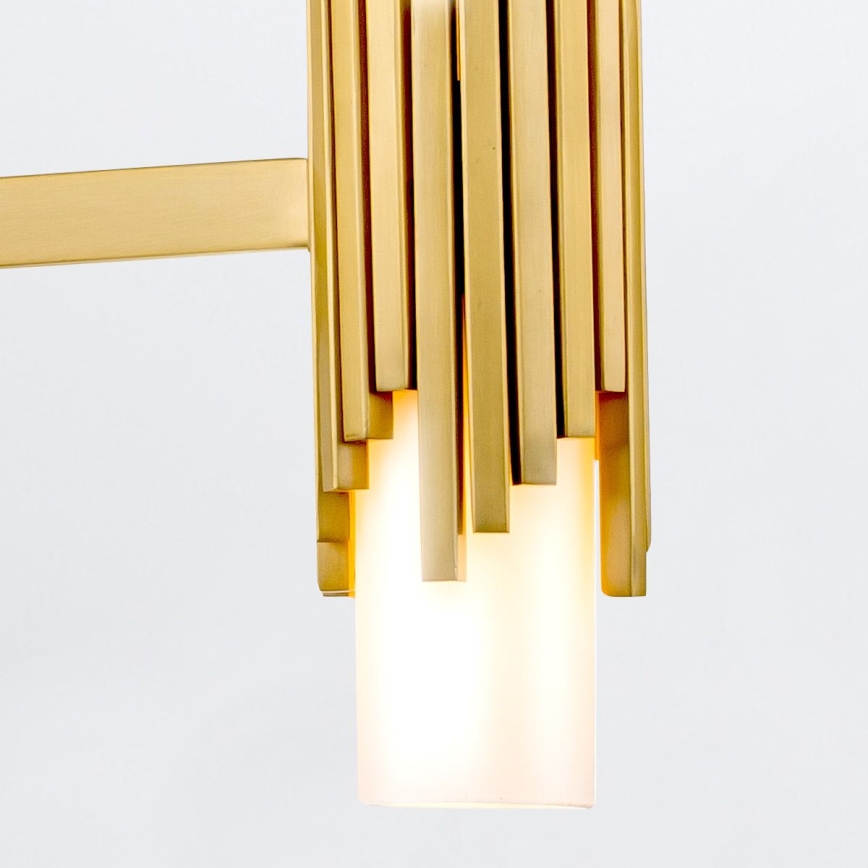 Elstead - Stangen-Kronleuchter MARVELE 6xE14/40W/230V goldfarben