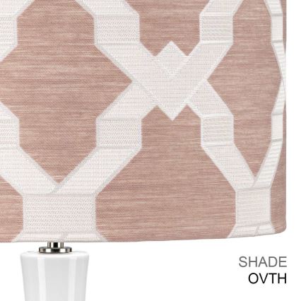 Elstead - Tischleuchte MILO 1xE27/60W/230V rosa