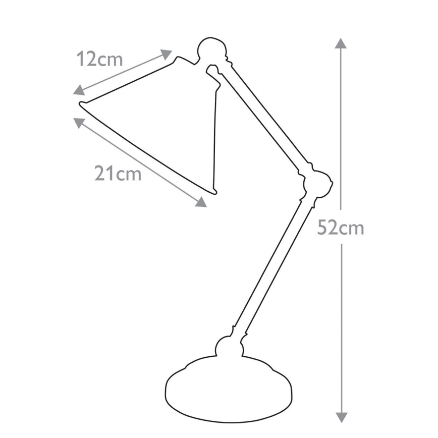 Elstead - Tischleuchte PROVENCE ELEMENT 1xE27/60W/230V grau