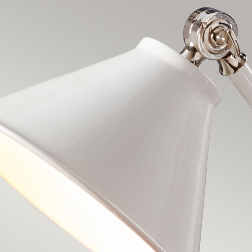 Elstead - Tischleuchte PROVENCE ELEMENT 1xE27/60W/230V weiß