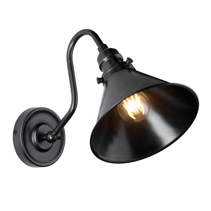 Elstead - Wandleuchte PROVENCE 1xE27/60W/230V schwarz