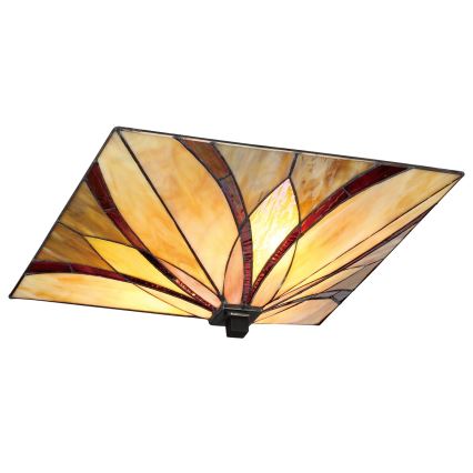 Elstead - Deckenleuchte Tiffany ASHEVILLE 2xE27/60W/230V