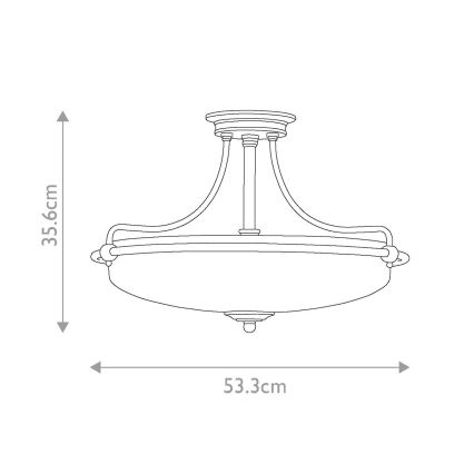Elstead - Anbauleuchte GRIFFIN 4xE27/100W/230V matt Chrom