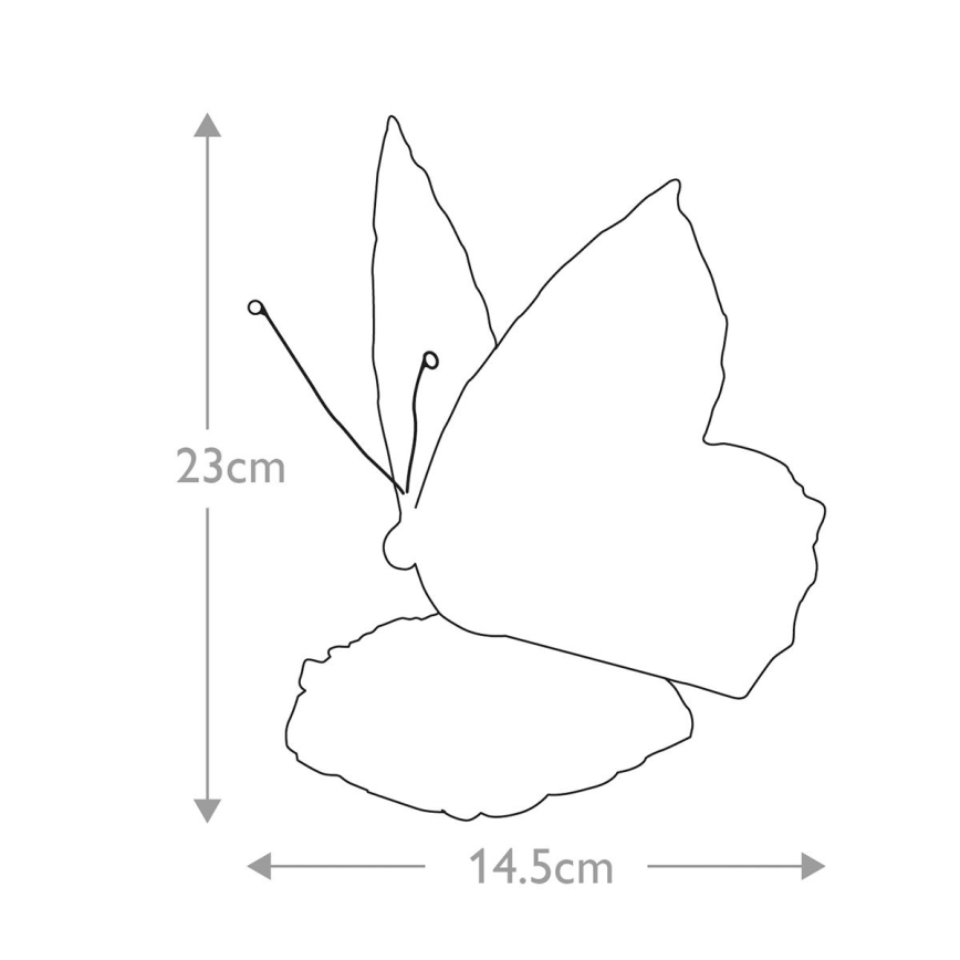 Elstead - LED-Dekorleuchte TIFFANY 1xG9/3W/12V Schmetterling