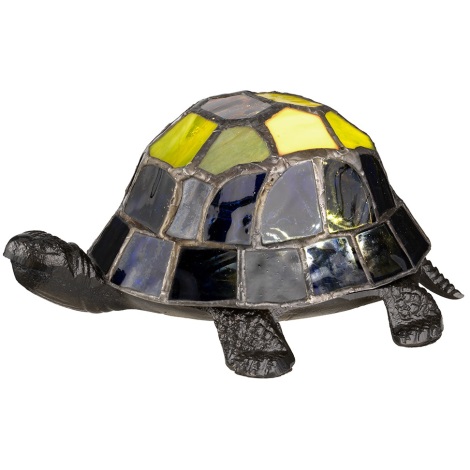 Elstead QZ-TORTOISE-TL - LED Dekorative Leuchte TIFFANY LED/3xAAA Schildkröte