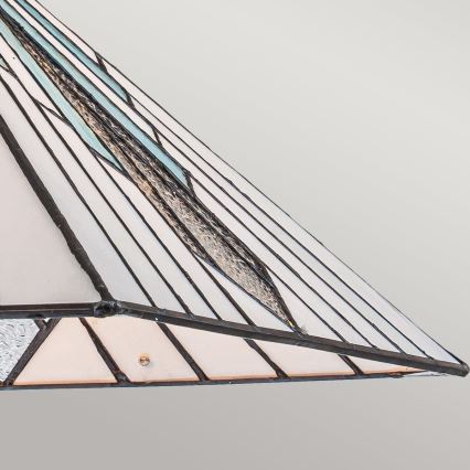 Elstead - Kronleuchter Tiffany ALDERLEY an Kette, 1xE27/60W/230V