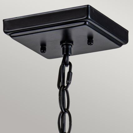 Elstead - Tiffany-Kronleuchter ALDERLEY mit Kette 1xE27/60W/230V