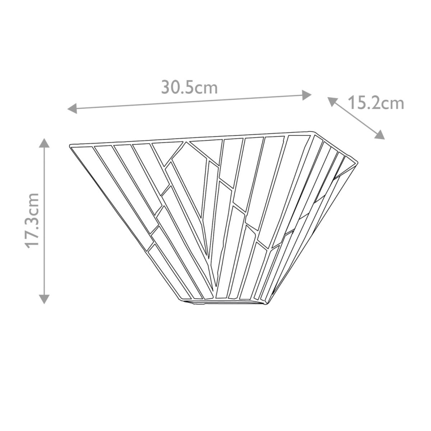 Elstead - Wandleuchte Tiffany ALDERLEY 2xE14/40W/230V