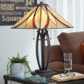 Elstead - Tiffany-Tischlampe ASHEVILLE 2xE27/60W/230V