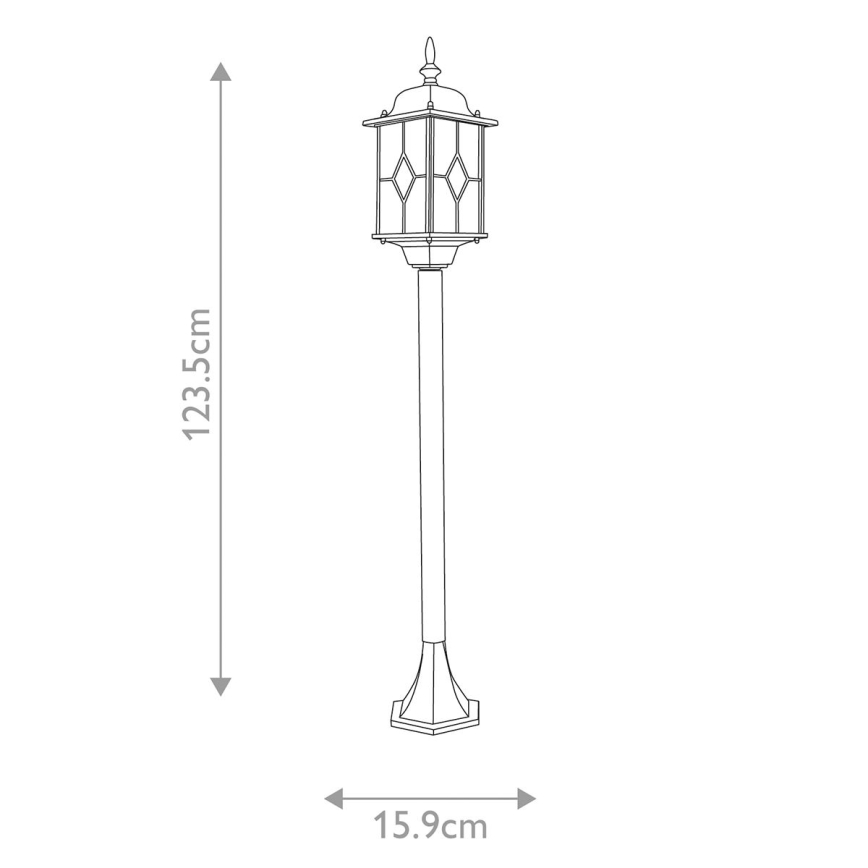 Elstead WX4 - Außenlampe WEXFORD 1xE27/100W/230V IP44