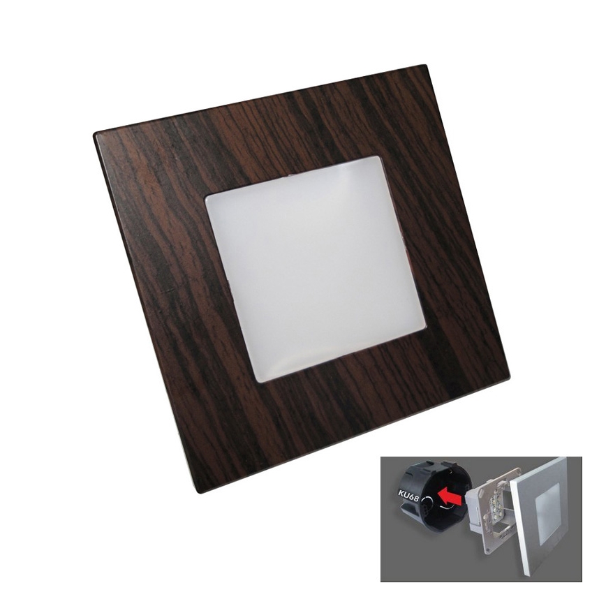 Emithor 48306 - LED Orientierungsleuchte STEP LIGHT 16xLED SMD/1W/230V