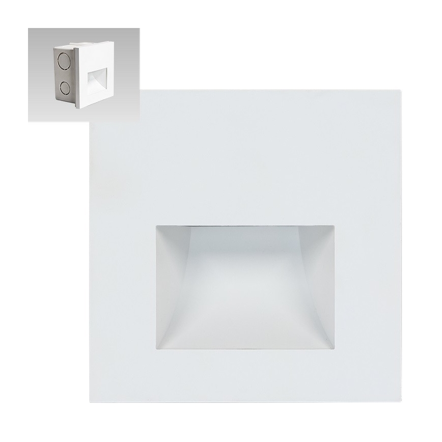 Emithor 70415 - LED Treppenleuchte SUNNY LED/1W/230V 4000K Weiß