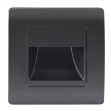 Emithor 70438 - LED Treppenleuchte STEP LIGHT LED/1W/230V 4000K schwarz