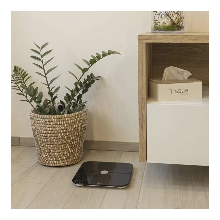 Smart-Personenwaage GoSmart 3xAA Tuya