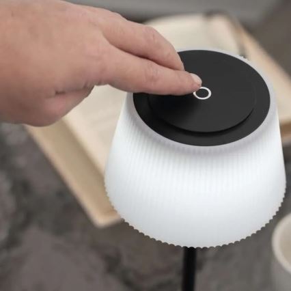 Dimmbare wiederaufladbare LED-Leuchte KATIE LED/4W/10V 1800mAh IP44 CRI 90 schwarz