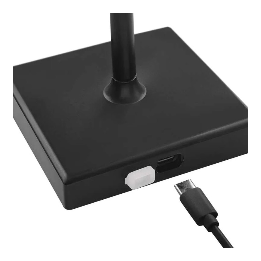 Dimmbare wiederaufladbare LED-Leuchte KATIE LED/4W/10V 1800mAh IP44 CRI 90 schwarz