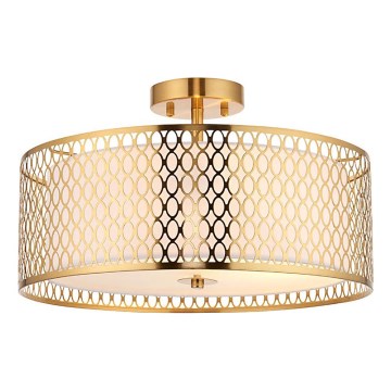 Endon 101568 - Anbauleuchte CORDERO 3xE27/10W/230V golden