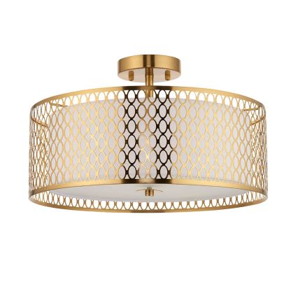 Endon 101568 - Anbauleuchte CORDERO 3xE27/10W/230V golden