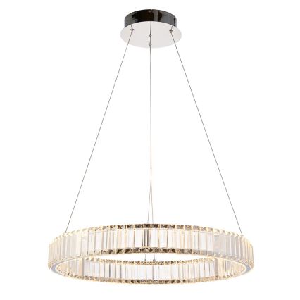 Endon 102255 - LED-dimmbare Pendelleuchte an Kabel LAGUNA LED/36W/230V glänzender Chrom