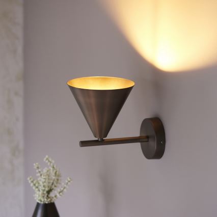 Endon 102894 - Wandstrahler CAPE 1xE14/7W/230V bronzen