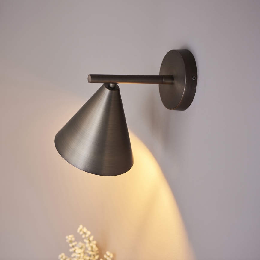 Endon 102894 - Wandstrahler CAPE 1xE14/7W/230V bronzen