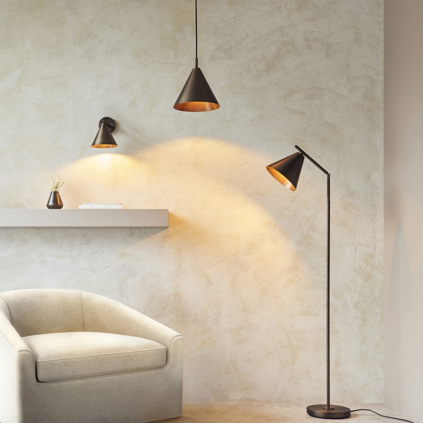 Endon 102894 - Wandstrahler CAPE 1xE14/7W/230V bronzen