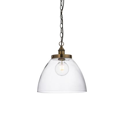 Endon 102926 - Hängeleuchte an Kette HANSEN 1xE27/10W/230V Messing